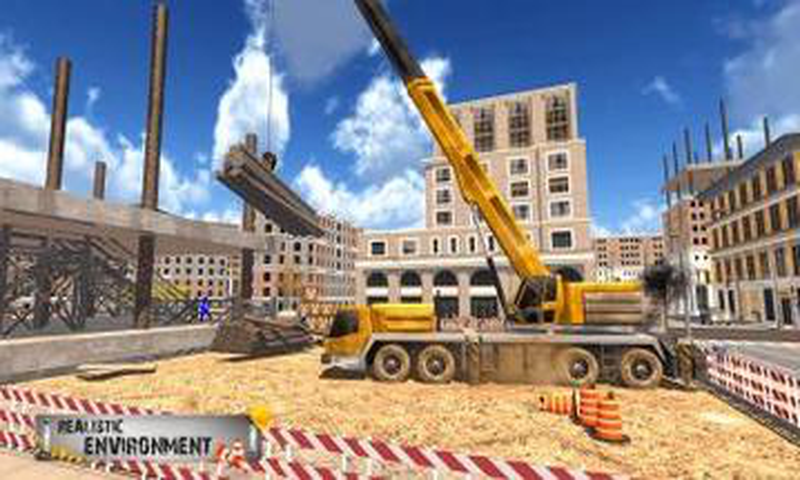 Construction Sim City Free: Excavator Builder截图4