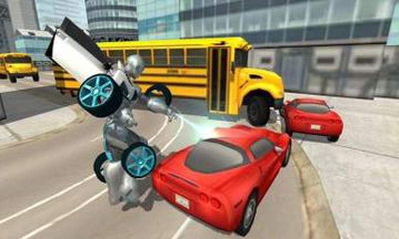 Flying Car Robot Simulator截图2