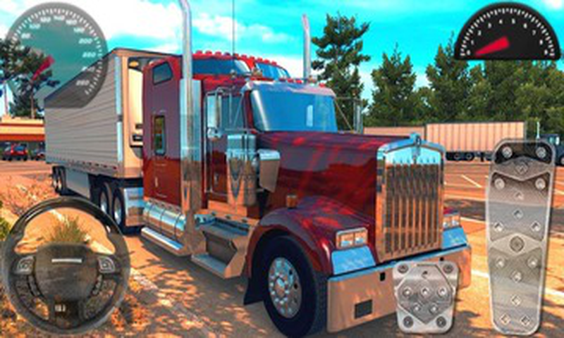 Euro City Trucks Driving 2017截图1