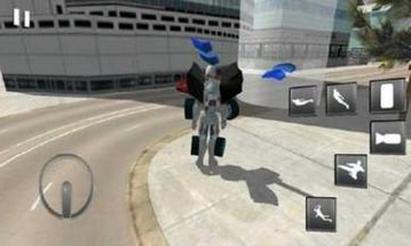 Flying Car Robot Simulator截图5