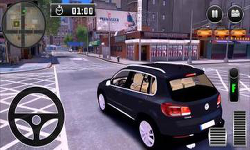 Driving Suv Volkswagen Car Simulator截图3