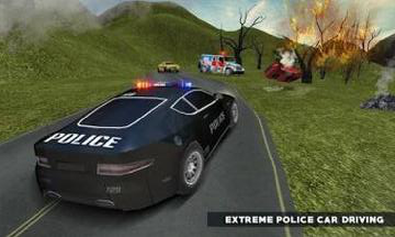 Ambulance Rescue Missions Police Car Driving Games截图1