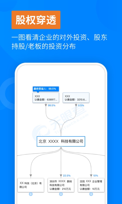 天眼查企业查询v11.7.0截图5