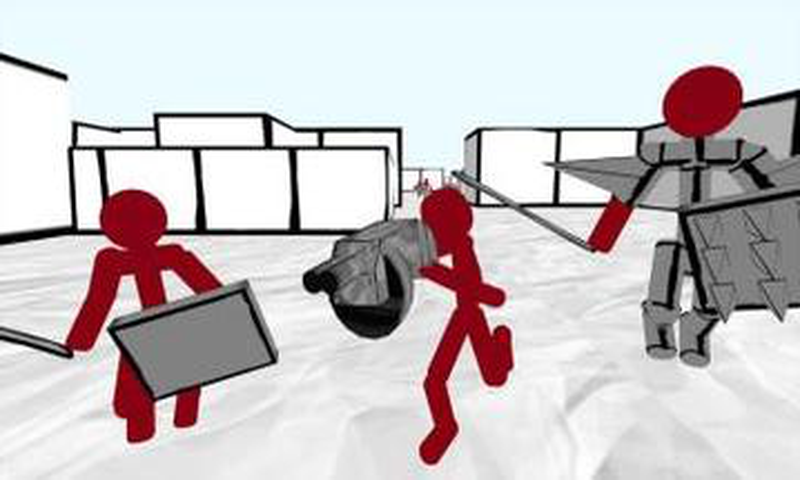 Stickman Fps Shooter: 3D Rasstrel截图2