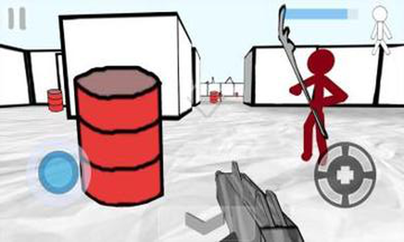 Stickman Fps Shooter: 3D Rasstrel截图1