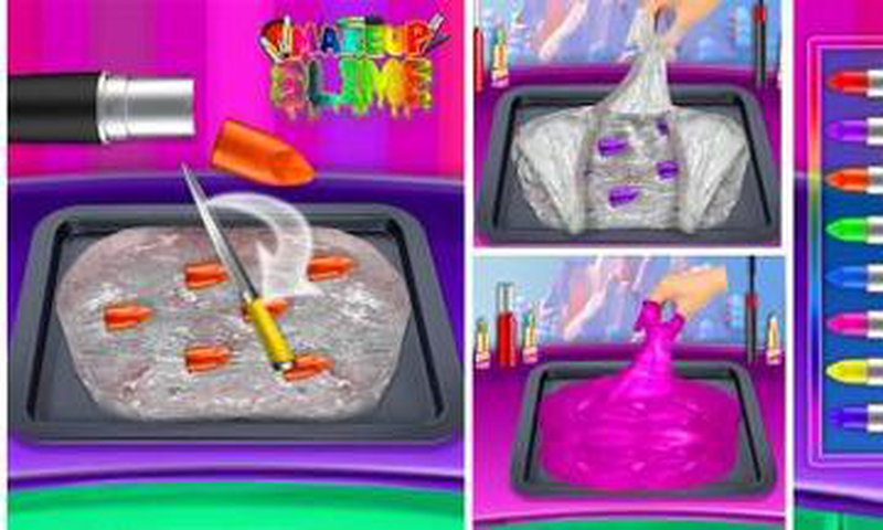 DIY Makeup Slime Maker! Super Slime Simulations截图3