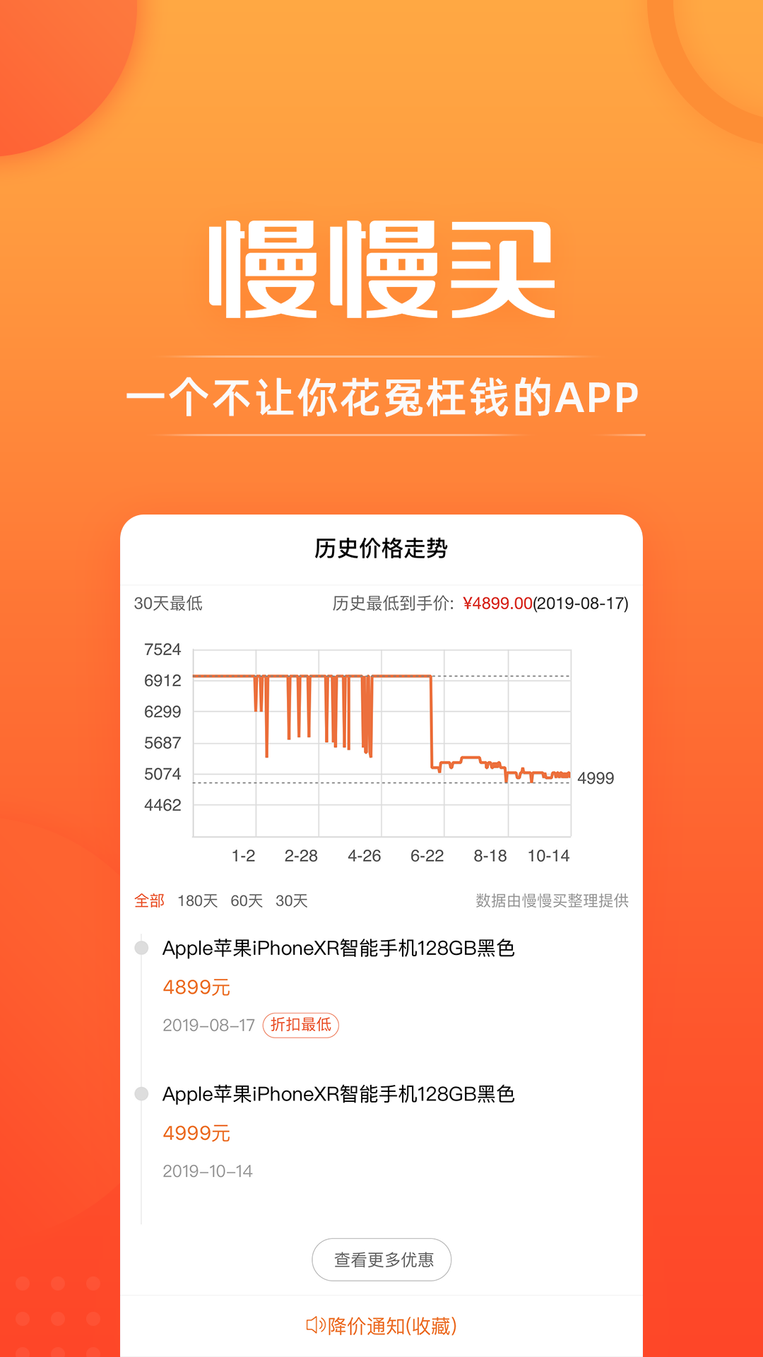 慢慢买比价购物助手v3.2.70截图1