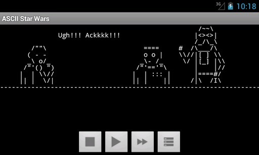 ASCII Star Wars截图4