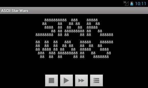 ASCII Star Wars截图2
