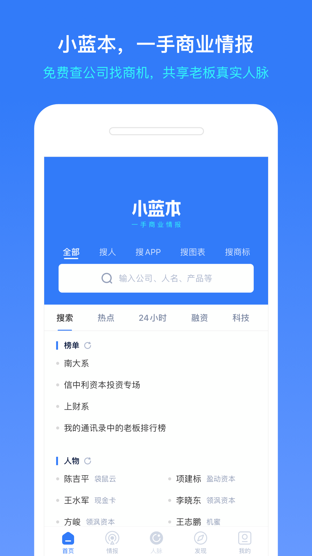 小蓝本企业查询v1.9.0截图1