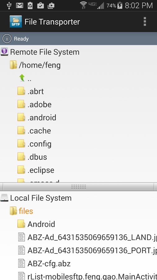 Mobile SFTP(Secure FTP C...截图6