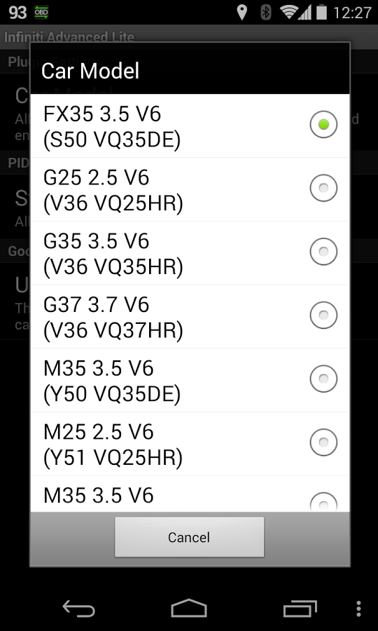 Infiniti Adv (Lite) for ...截图3