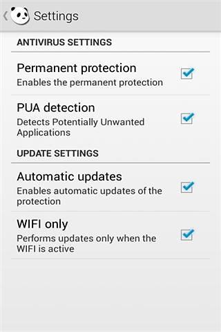 Panda Mobile Security截图5