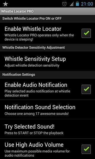 Whistle Android Finder截图6