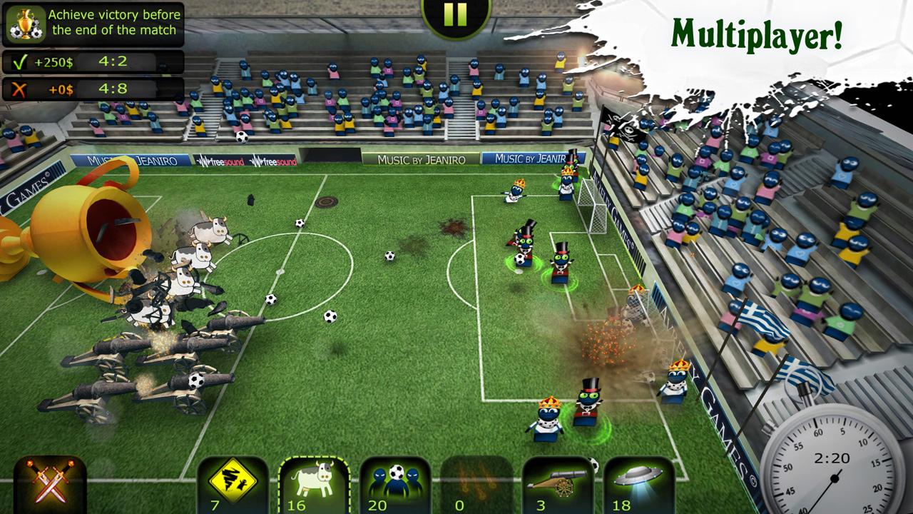 FootLOL: Crazy Football Free截图3