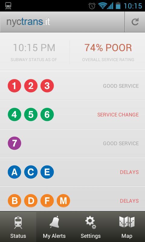 nycTrans.it - NYC Subway (MTA)截图1