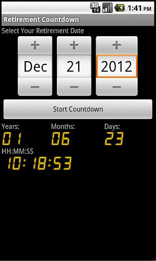 Retirement Countdown截图1