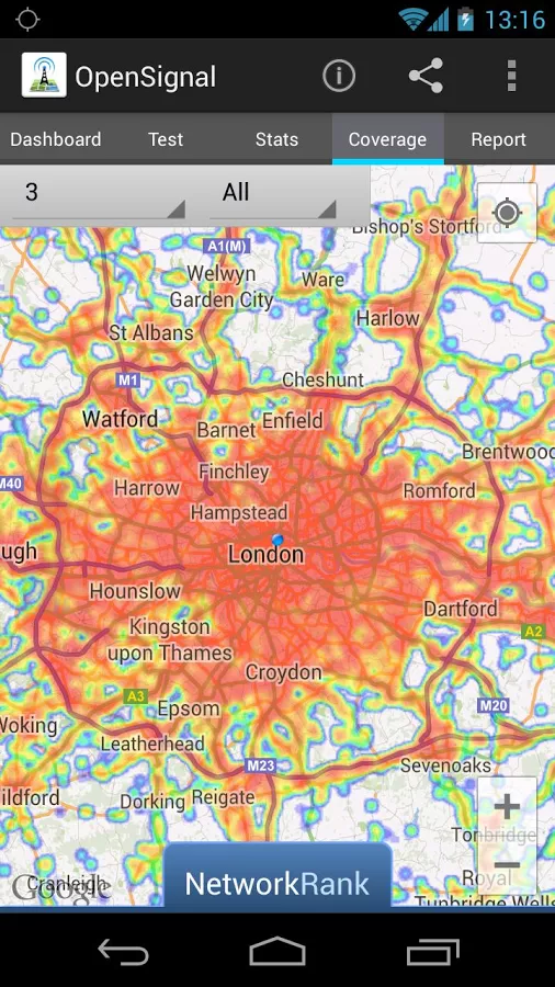 OpenSignal - 3G 4G 无线地图截图6