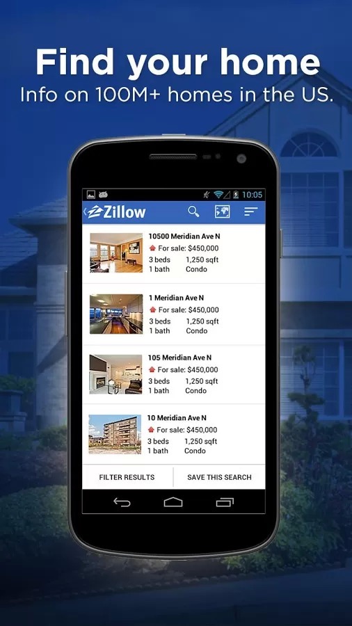 Zillow房地产截图1