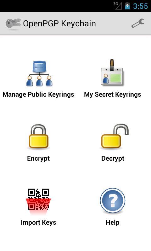 OpenPGP Keychain截图1