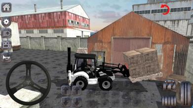 Backhoe Loader Factory Game截图2