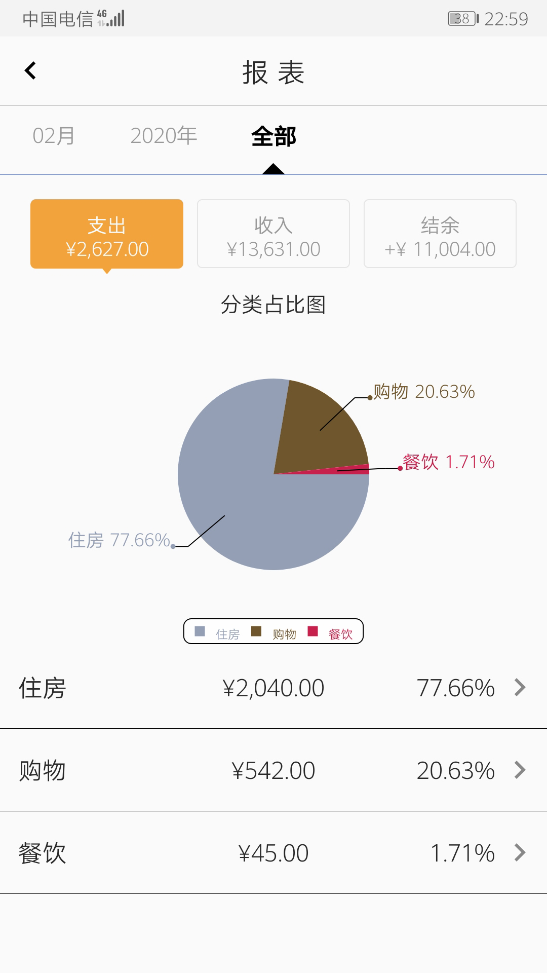 记账计算器v1.2.7截图5