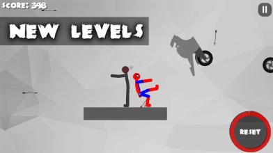 Stickman Dismount 3 Heroes*截图1