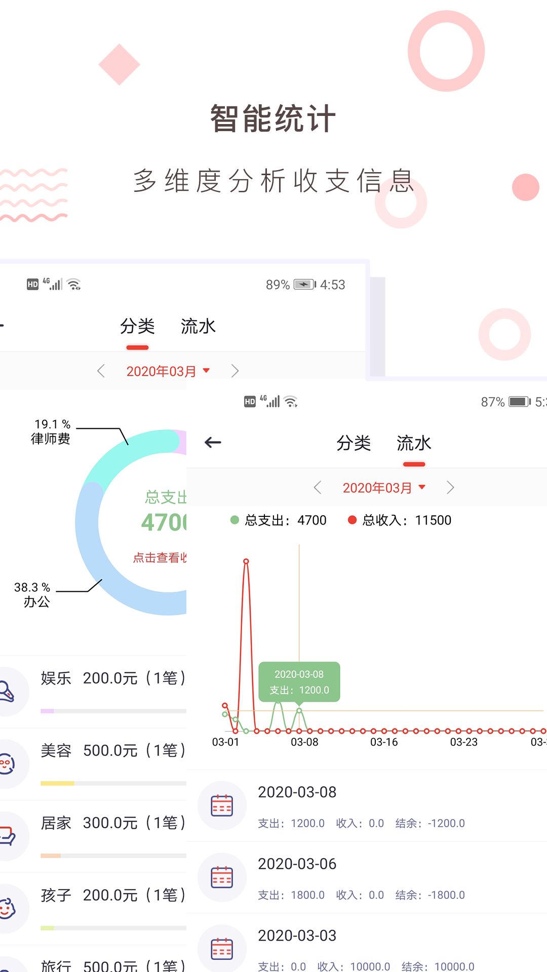 财务记账收支账本管家v1.3截图3