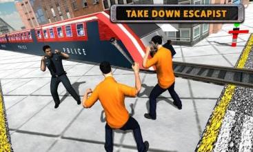 Police Train Driver Prison Transport Simulator 3D截图2