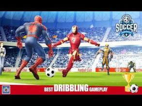 Superhero Pro Soccer World Top Leagues Star 2018截图4