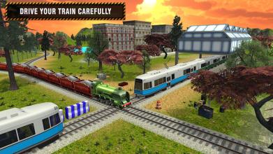 Indian Train City Drive Road Construction Sim截图1