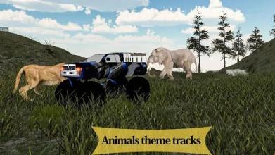 Monster Truck Off-Road Drive-Jeep Stunts 2018截图4