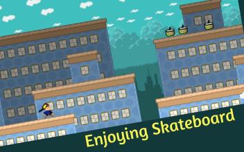 Pixel Skate - Free Games Skateboard截图3