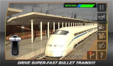 Bullet Train Subway Station 3D截图5