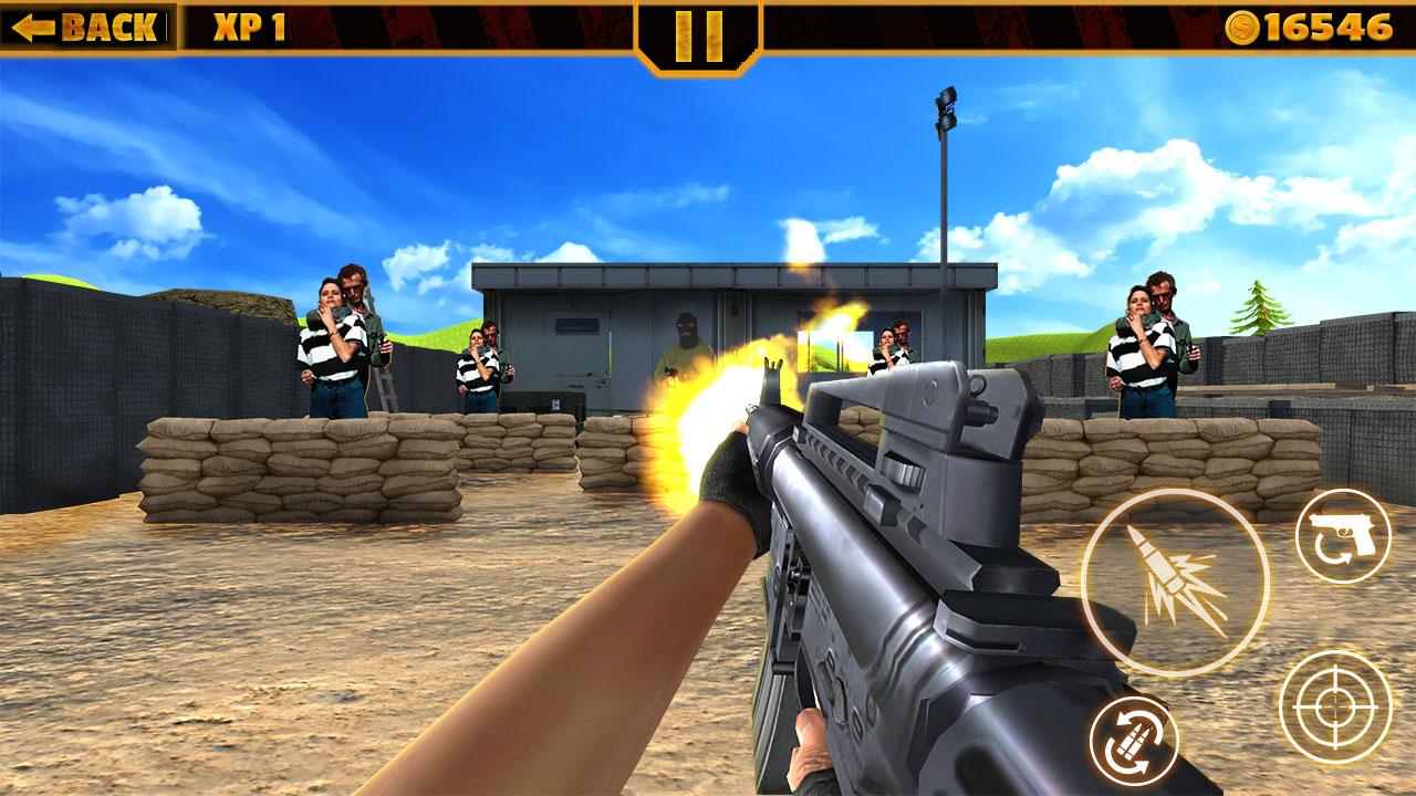 Real Range Shooting : Army Training Free Game截图5