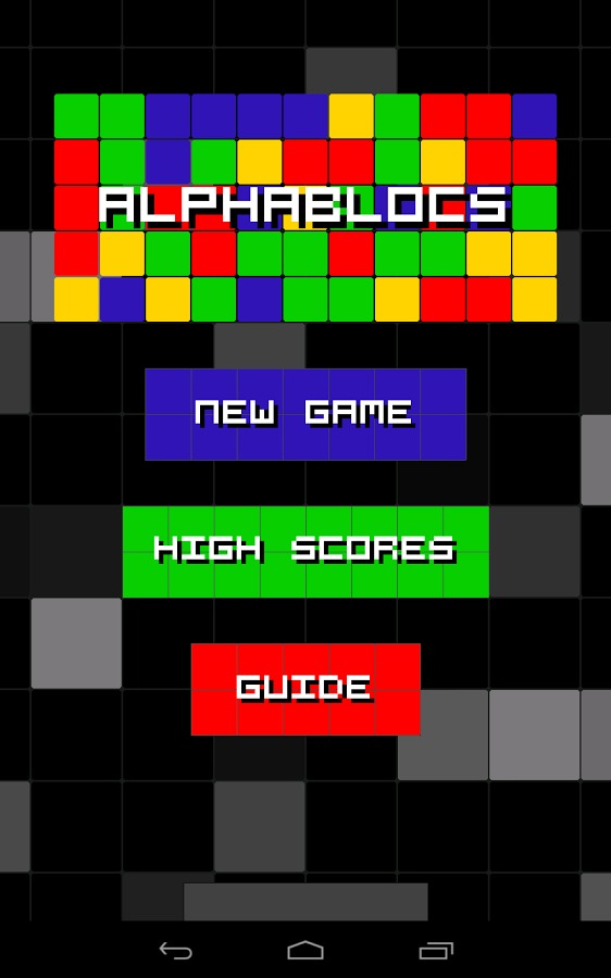 Cool Puzzle Game - AlphaBlocs截图5