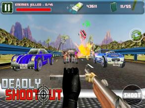 Highway Car Sniper Shooter - Fps Gun Shooting截图3