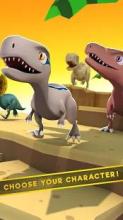 Jurassic Dino: Blue Raptor Trainer Race Game截图2