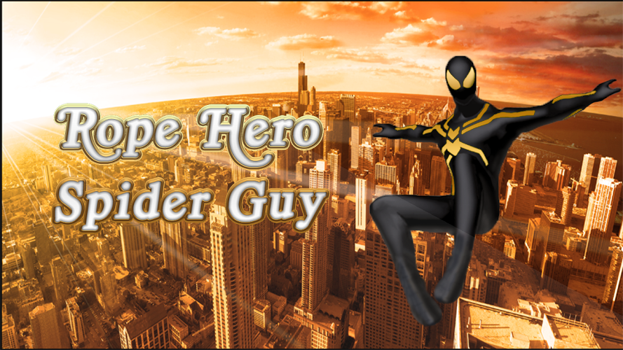 Rope Hero Spider Guy截图5