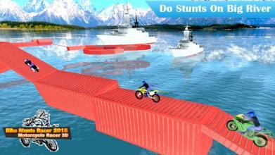 Bike Stunts Racer 2018 - Motorcycle Racer 3D截图3