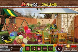 Hidden Object Games Messy Backyard Challenge # 320截图2