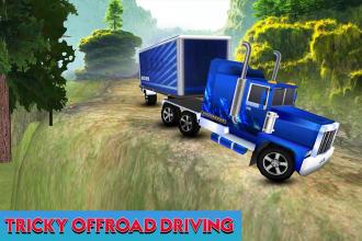 Wood Cargo Truck Driving Simulator - Crazy Trucker截图3