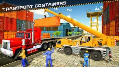 Cargo Crew Truck Sea Port Driver截图4