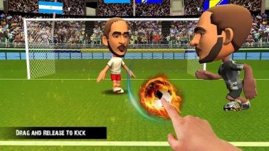 Flick Shoot Strike Star: Soccer League 2018截图1