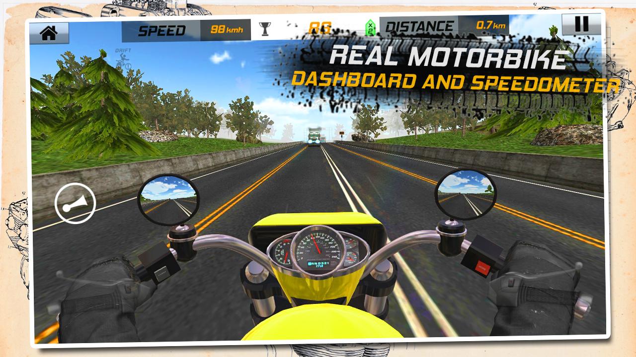 Traffic Rider: Highway Race截图3