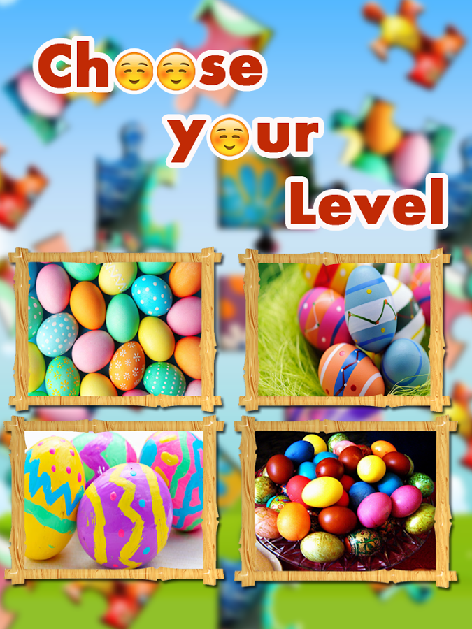 Easter Bunny Egg Jigsaw Puzzle Family Game截图2