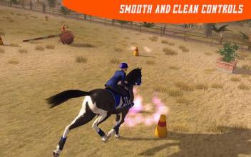 Real Horse Cowboy Racer: Riding Simulation Game 3D截图2