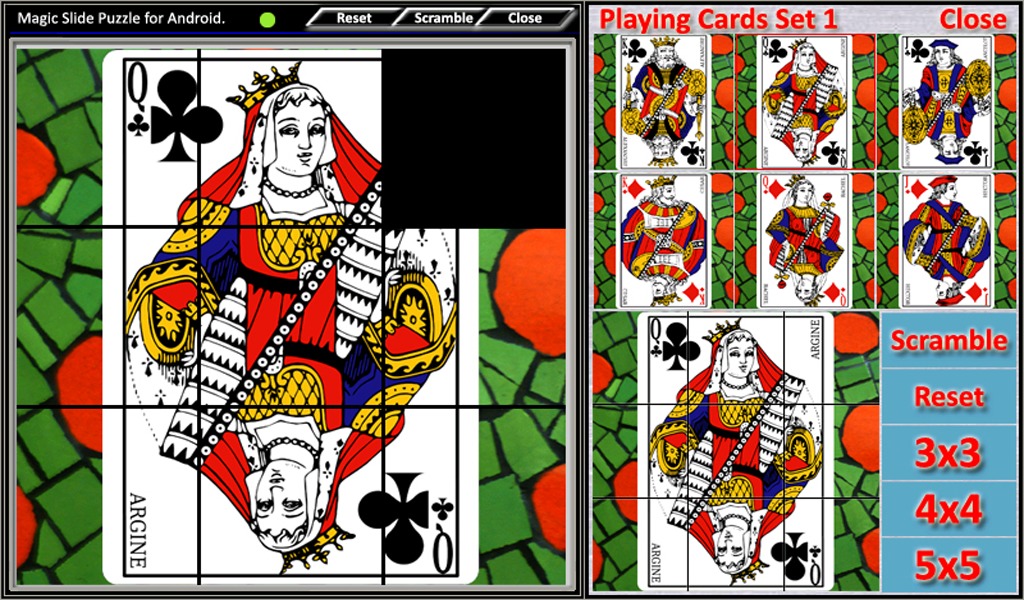 Magic Slide Puzzle P. Cards 1截图3