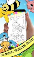 Coloring Book : Butterfly & Bug Pages截图3