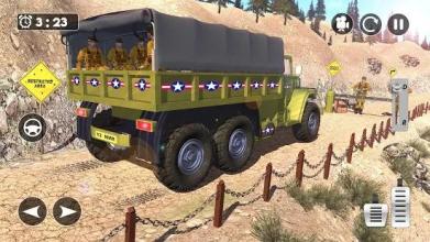 Offroad US Army Truck Driving: Military Transport截图2